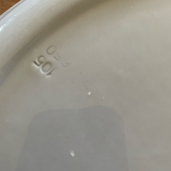 Green Thistle Round Platter - Picture 10 of 10